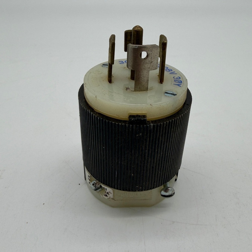 30A 120/208V 3-Phase Y Locking Plug 4-Pole 5-Wire Grounding Part 231A Industrial